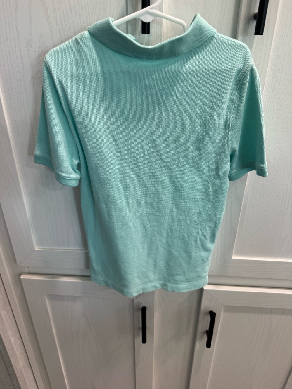 Vineyard Vines Kids Mint Green Polo with Whale Logo - Picture 2 of 3